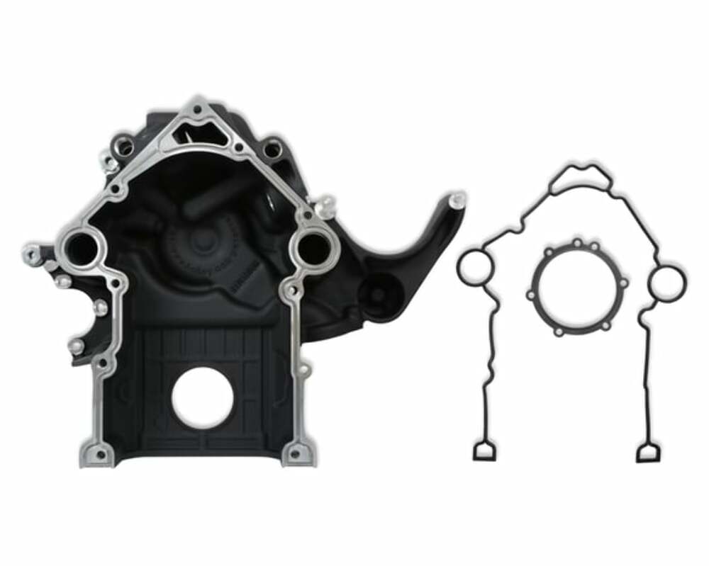 Fits 1974-93 Dodge Ramcharger Holley Mid-Mount Complete Accessory Black 20-293BK