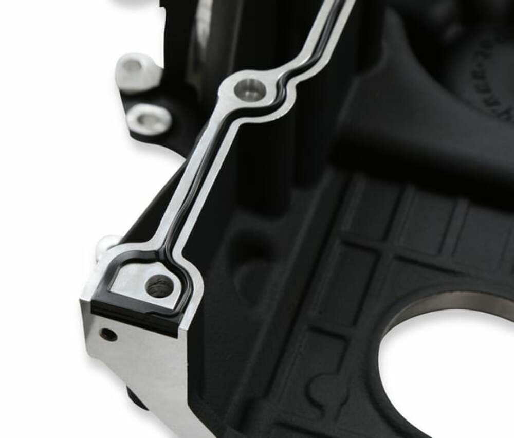 Fits 1974-93 Dodge Ramcharger Holley Mid-Mount Complete Accessory Black 20-293BK