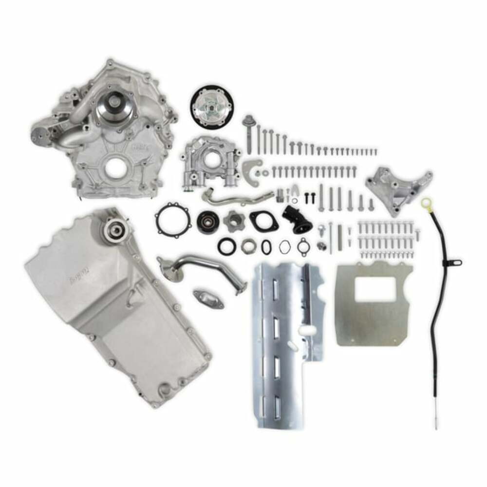 Holley Godzilla High-Mount Accessory Drive-W/ Holley Oiling System-Base Kit-20-320