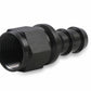 Mr. Gasket -10 AN Straight Push-On Hose Ends - Black - 200110-BL
