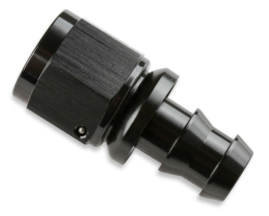 Mr. Gasket -10 AN Straight Push-On Hose Ends - Black - 200110-BL