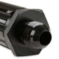 Mr. Gasket -6 AN Male Fuel Filter 30 Micron - Black - 2006-BL