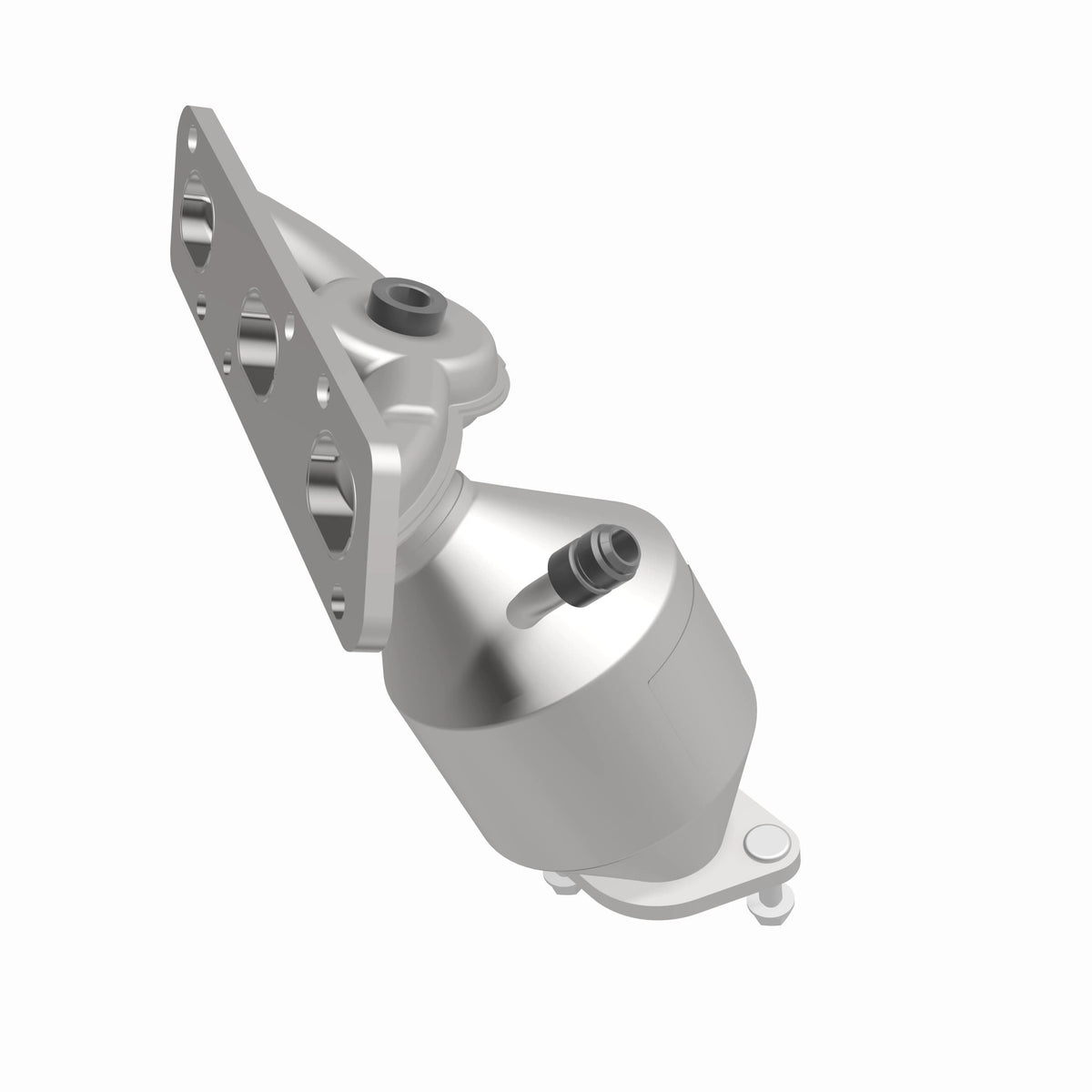 Catalytic Converter with Integrated Exhaust Manifold for HM Grade Federal / EPA Compliant Direct-Fit Manifold Catalytic