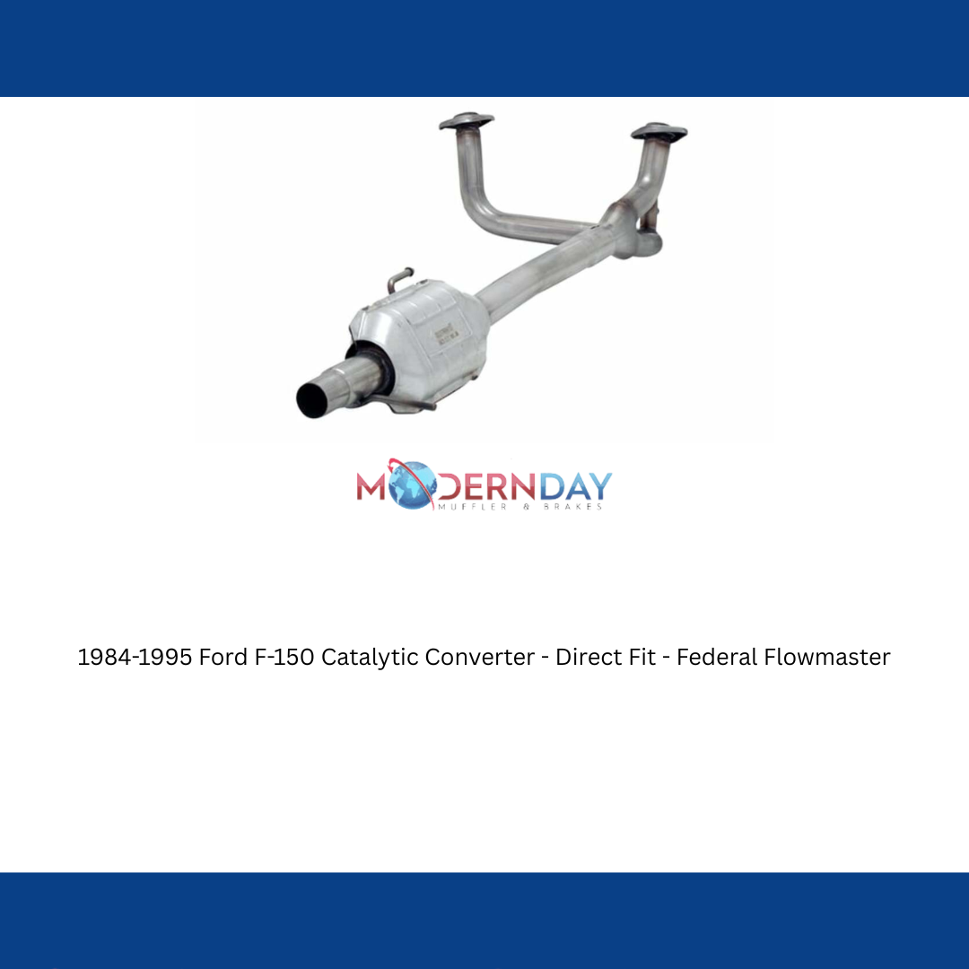 1984-1995 Ford F-150 Catalytic Converter - Direct Fit - Federal Flowmaster 20200