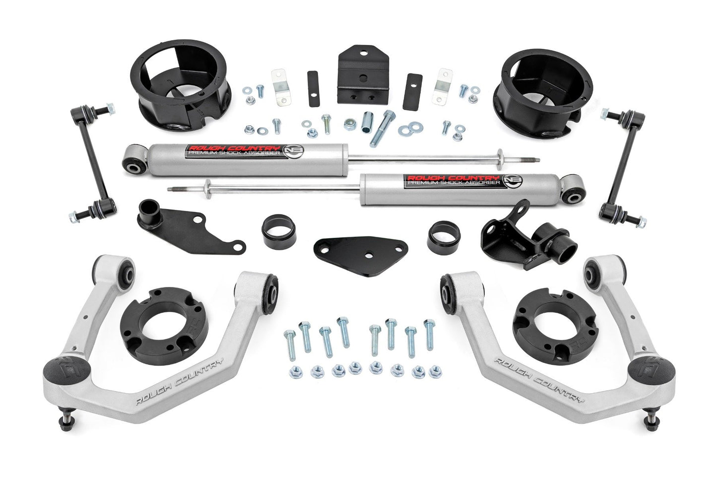 Rough Country 3.5 Inch Lift Kit - Toyota 4Runner 4WD (2025) - 77030