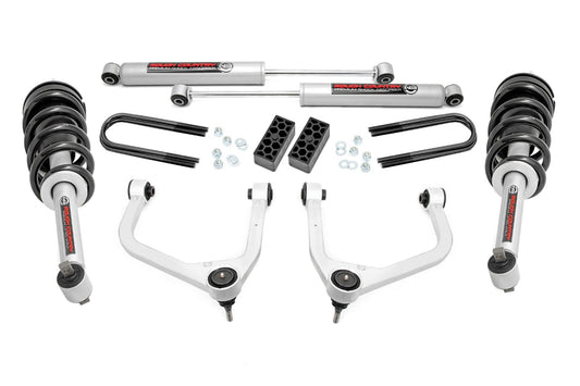 Rough Country 3.5 Inch Lift Kit - N3 Struts - Chevy Silverado 1500 2WD/4WD (2025) - 110431