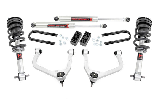 Rough Country 3.5 Inch Lift Kit - M1 Struts/M1 - Chevy Silverado 1500 2WD/4WD (2025) - 110440