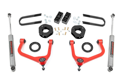 Rough Country 3.5 Inch Lift Kit - Chevy Silverado 1500 2WD/4WD (2025) - 110430RED