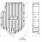 B&M Hi-Tek Deep Trans Pan for GM TH400 Transmission - 20280
