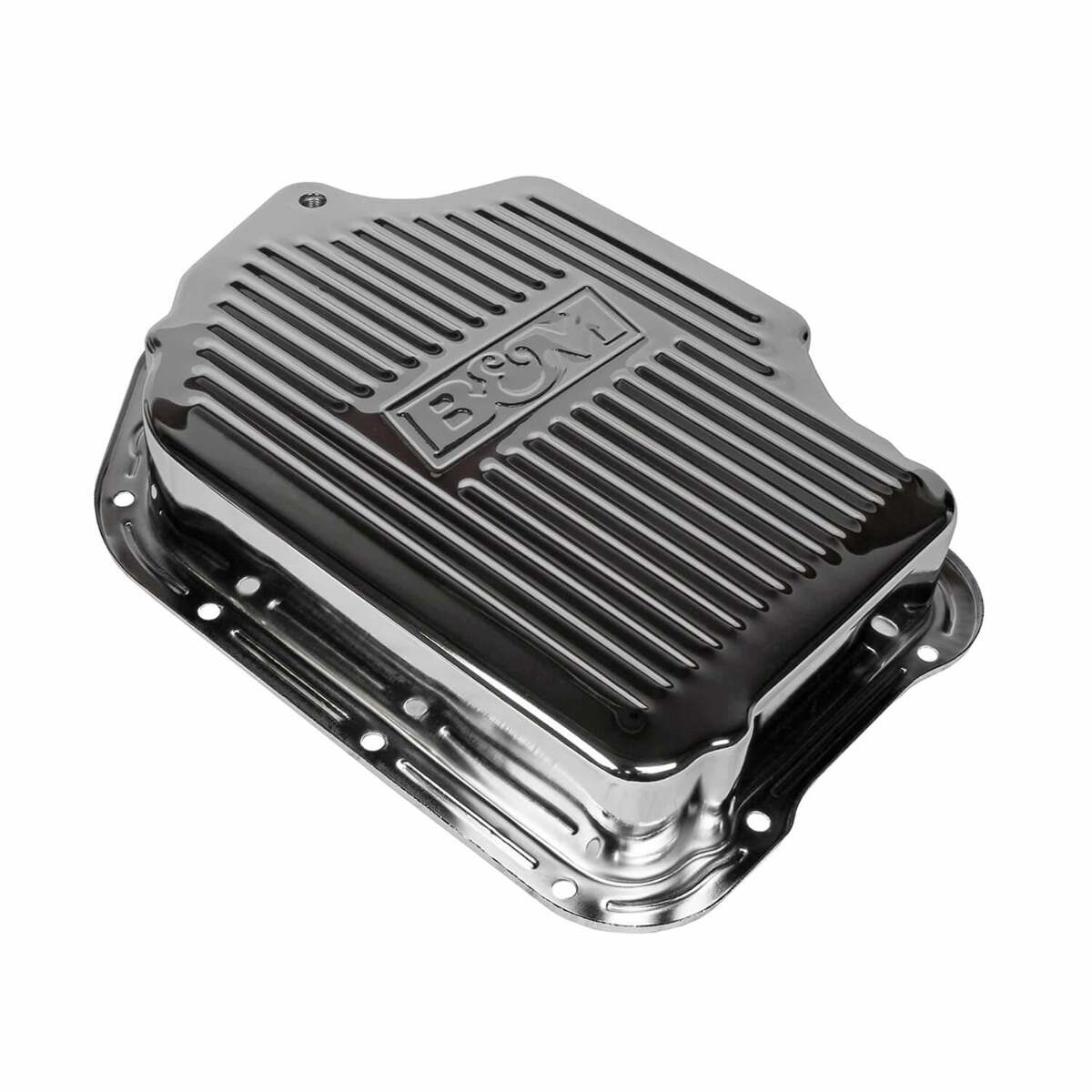 B&M Hi-Tek Deep Chrome Trans Pan for GM TH400 Transmission - 20289