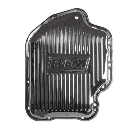 B&M Hi-Tek Deep Chrome Trans Pan for GM TH400 Transmission - 20289