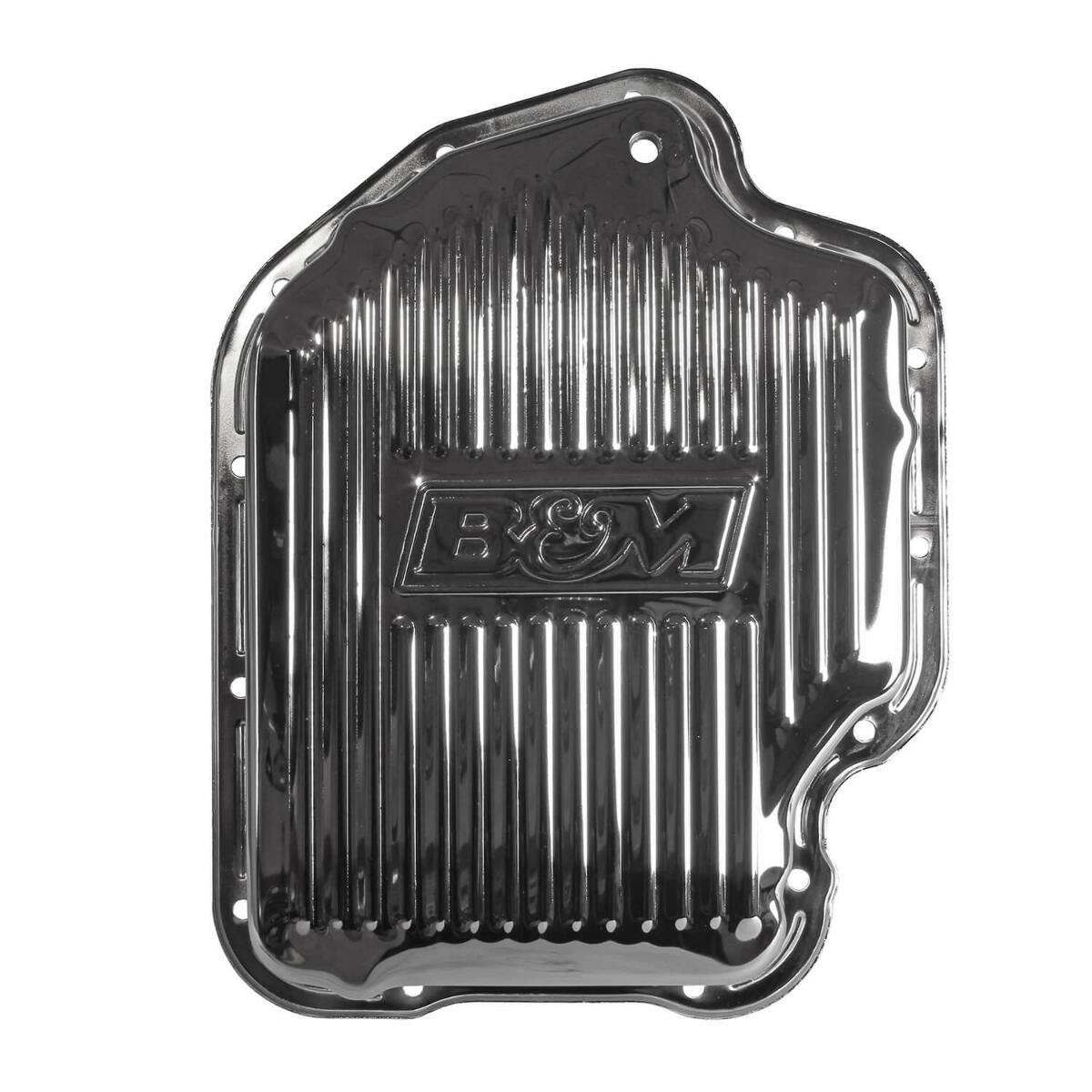 B&M Hi-Tek Deep Chrome Trans Pan for GM TH400 Transmission - 20289