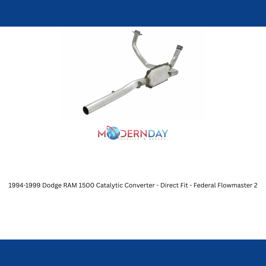 1994-1999 Dodge RAM 1500 Catalytic Converter - Direct Fit - Federal Flowmaster 2