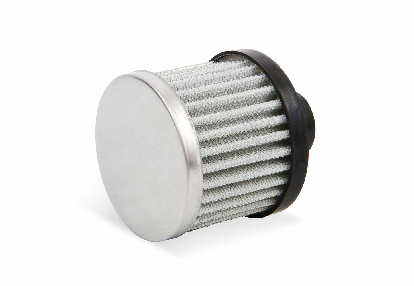 Mr Gasket 2049 Oil Breather Cap - Open Element - Push-On Style - Universal Fit