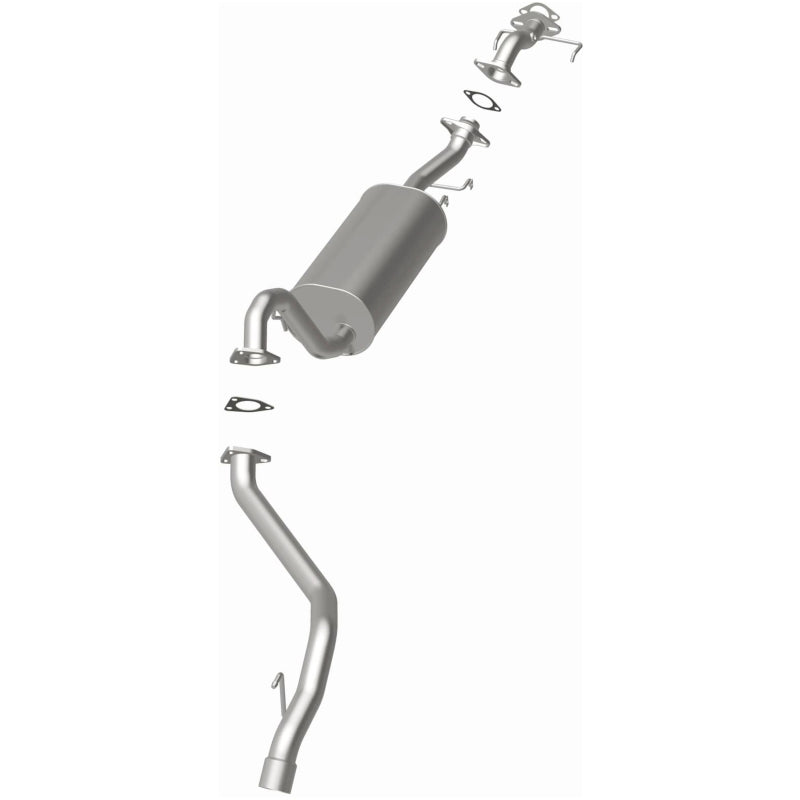 Fits 2000-2003 Mitsubishi Montero Sport Direct-Fit Replacement Exhaust 106-0551