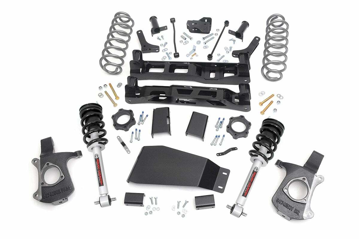 Fits Chevy Avalanche 2WD/4WD (2007-2013) 7.5 Inch Lift Kit; N3 Struts; 20901