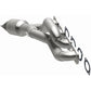 Catalytic Converter with Integrated Exhaust Manifold for HM Grade Federal / EPA Compliant Direct-Fit Manifold Catalytic