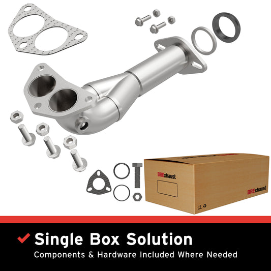 2004-2012 Mitsubishi Galant Direct-Fit Front Pipe Kit 107-0107