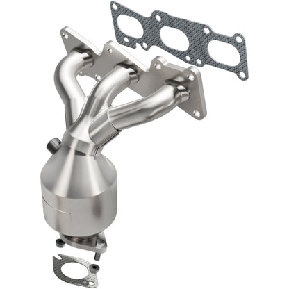 Catalytic Converter with Integrated Exhaust Manifold for HM Grade Federal / EPA Compliant Direct-Fit Manifold Catalytic