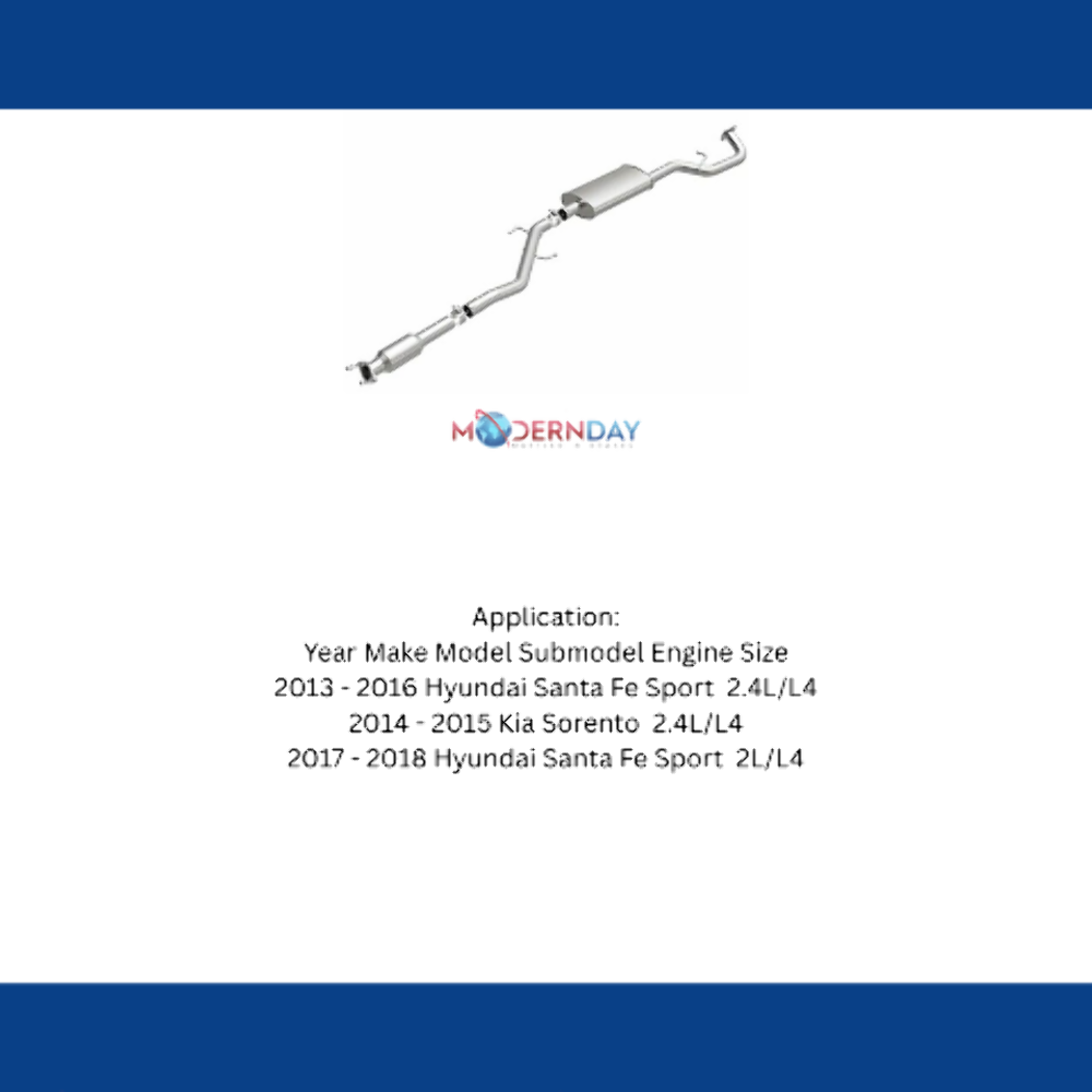 2017-2018 Hyundai Santa Fe Sport Direct-Fit Cat Converter 21-142 Magnaflow