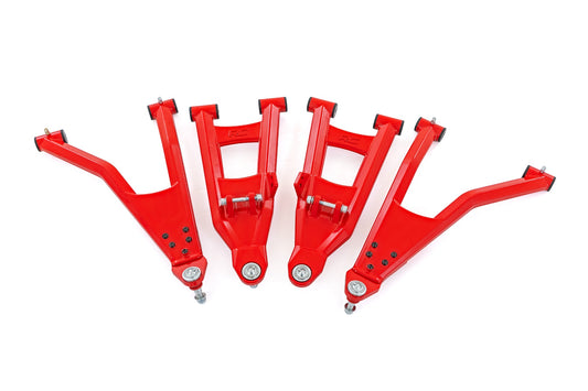 2021-2024 Polaris Ranger XP 1000  Trail Boss Red Aluminum Control Arms 93174RED
