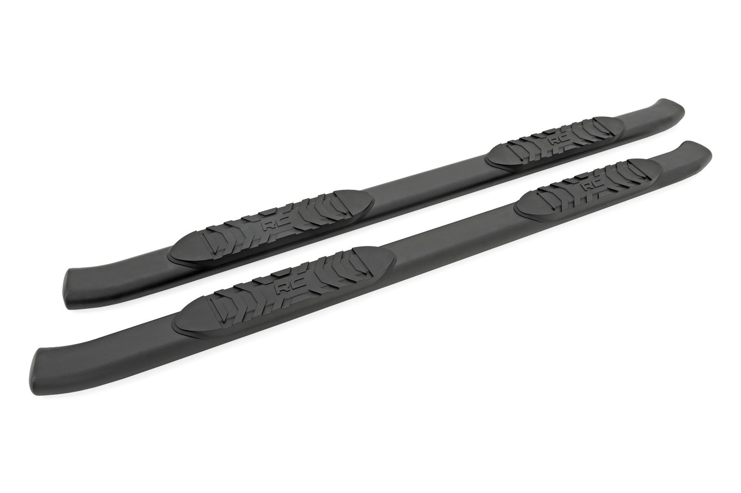 Fits Chevy/GMC 1500/2500HD (07-19 & Classic) Oval Nerf Step; Crew Cab; 21001