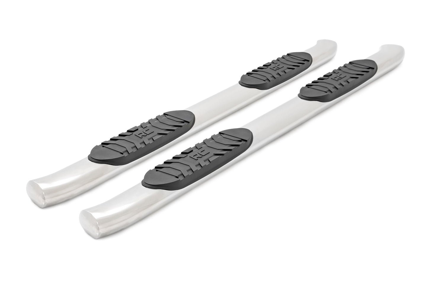 Fits Chevy 1500 (07-19 &Classic) Oval Nerf Steps S/S Crew Cab DEF Tank 21001S
