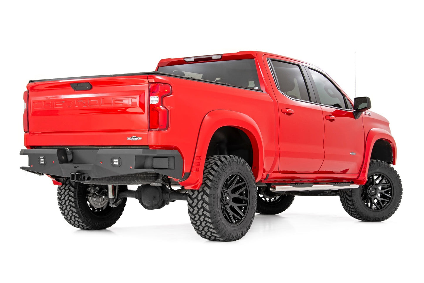 Fits Chevy/GMC 1500/2500HD/3500HD (19-24) Oval Nerf Steps; S/S; Crew Cab; 21002S