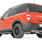 Fits Ford Bronco Sport 4WD (2021-2024) Oval Nerf Steps; Black; 21006