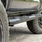 Fits Toyota Tacoma 2WD/4WD (2005-2023) Oval Nerf Step; Double Cab; Black; 21008