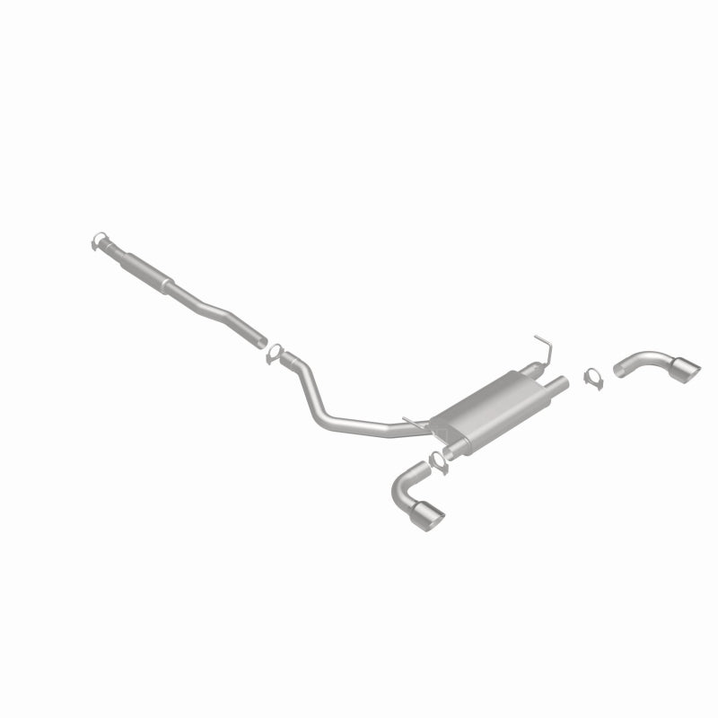 Fits 2014-2022 Jeep Cherokee 3.2L Direct-Fit Replacement Exhaust System 106-0767