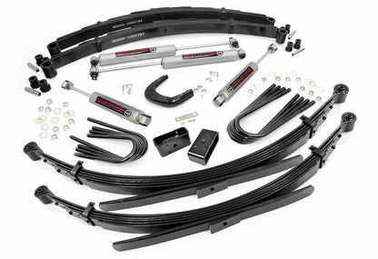Fits GMC 1/2-Ton Suburban/Jimmy 4WD (88-91) 6" Lift Kit 56" RR Sprgs 214-88-9230