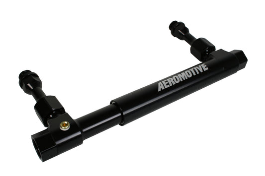 Fuel Injection Fuel Rail EFI Fuel Rail Universal Fit Aeromotive 14203-BGPL