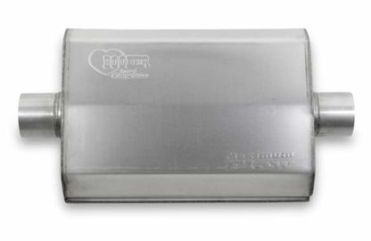 Single 2-1/2" Center Inlet, Single 2-1/2" Center Outlet, Hooker Muffler 21614HKR