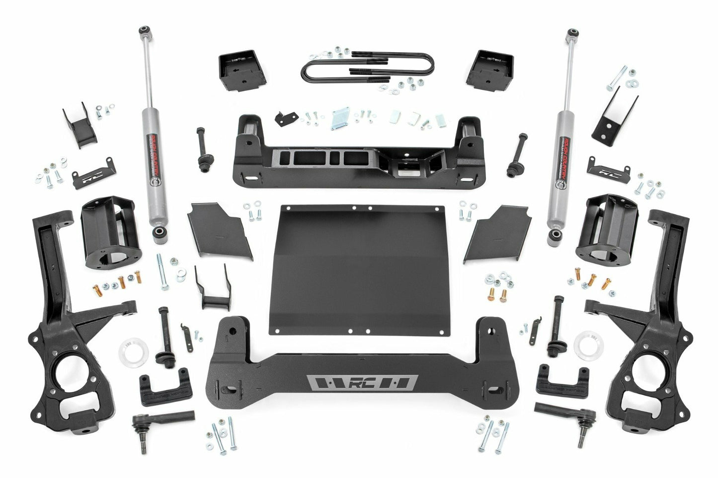 Fits Chevy Silverado 1500 (22-24) 6" Lift Kit; Mono Leaf Rear; Diesel; 21630D