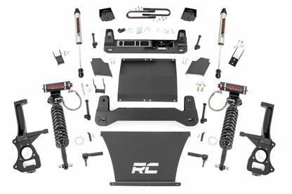Fits Chevy Silverado 1500 (22-24) 6" Lift Kit; Mono Leaf Rear; Vertex/V2; 21657