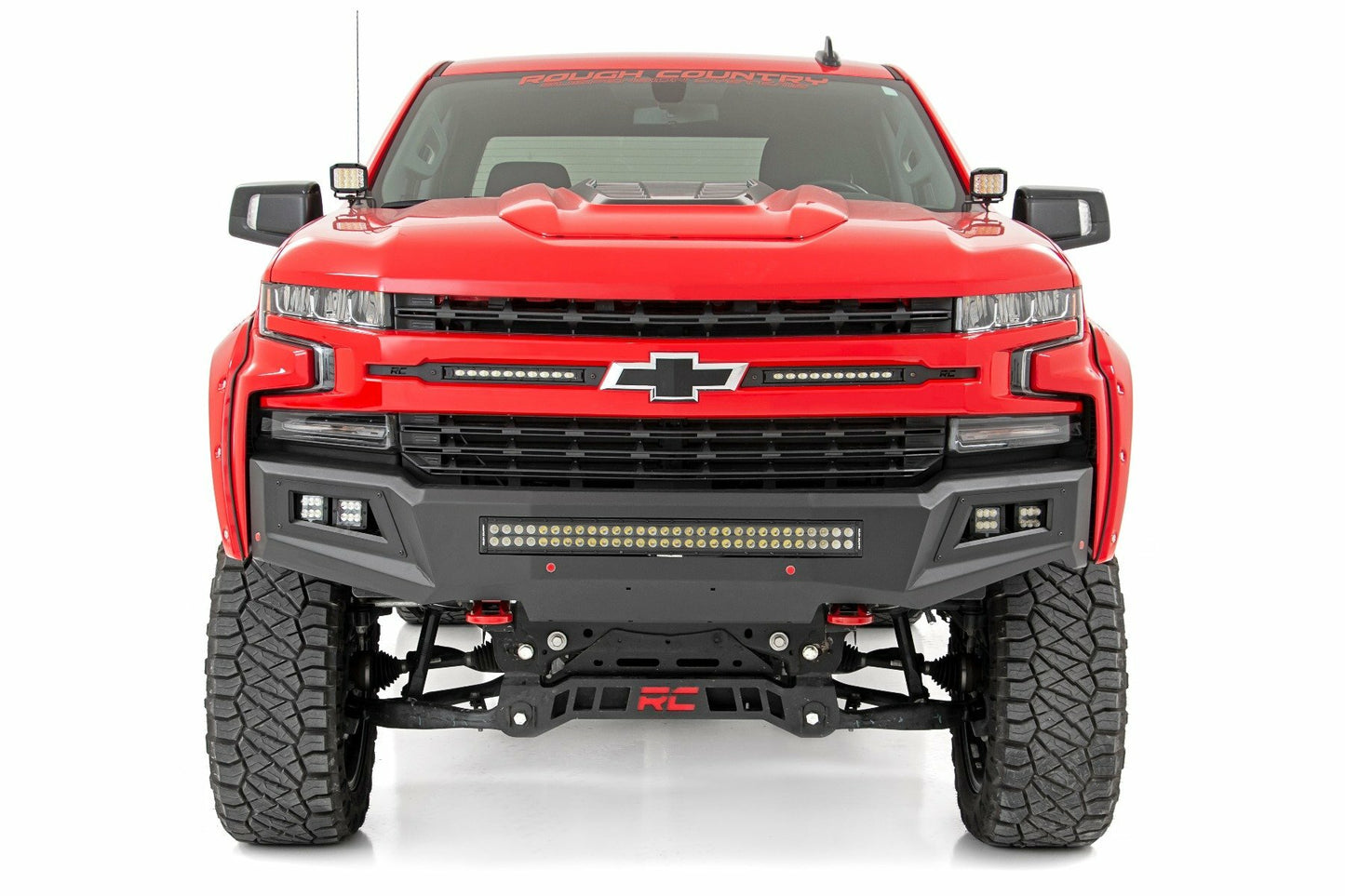 Fits Chevy Silverado 1500 2WD/4WD (2019-2024) 6 Inch Lift Kit; 21731