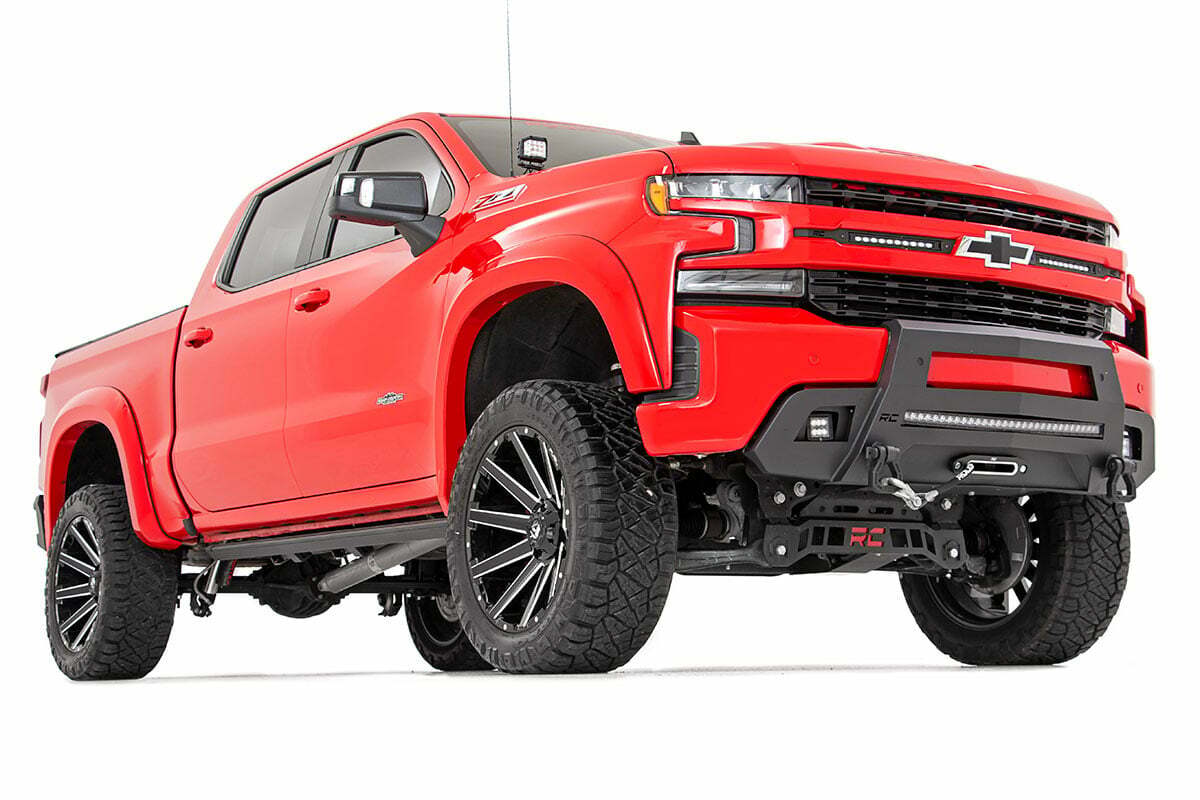 Fits Chevy Silverado 1500 2WD/4WD (2019-2024) 6 Inch Lift Kit; 21731