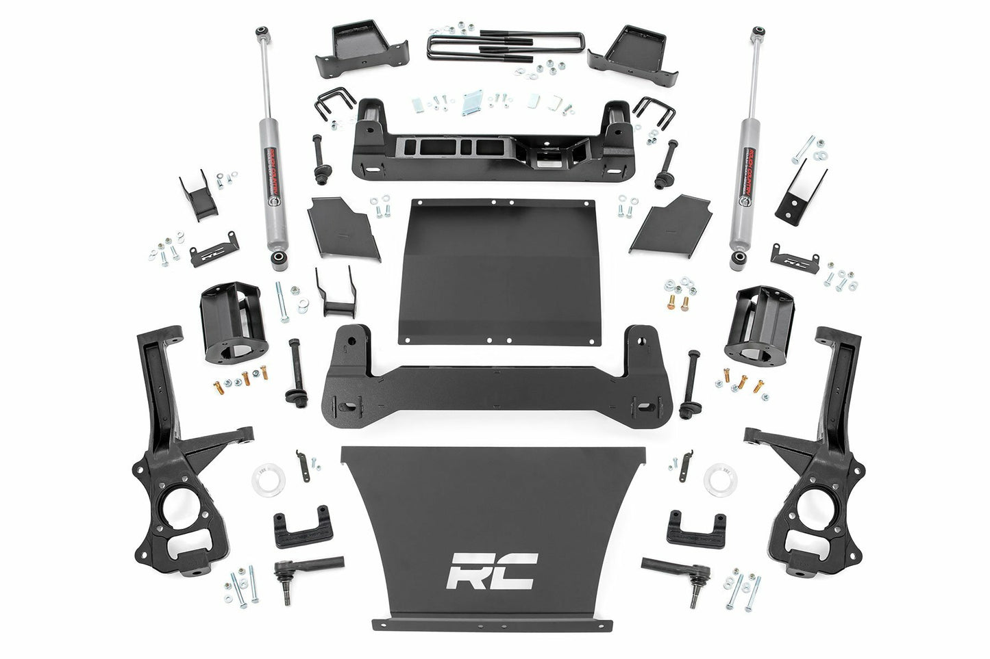 Fits Chevy Silverado 1500 2WD/4WD (2019-2024) 6 Inch Lift Kit; 21731