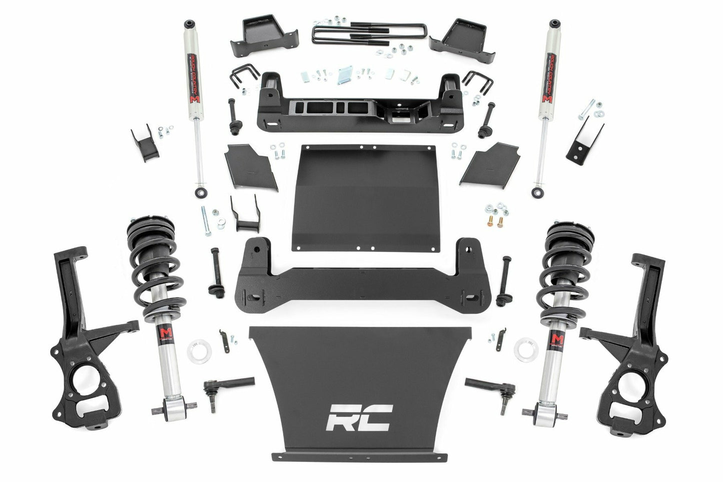 Fits Chevy Silverado 1500 2&4WD (2019-2024) 6" Lift Kit; M1 Struts/M1; 21740