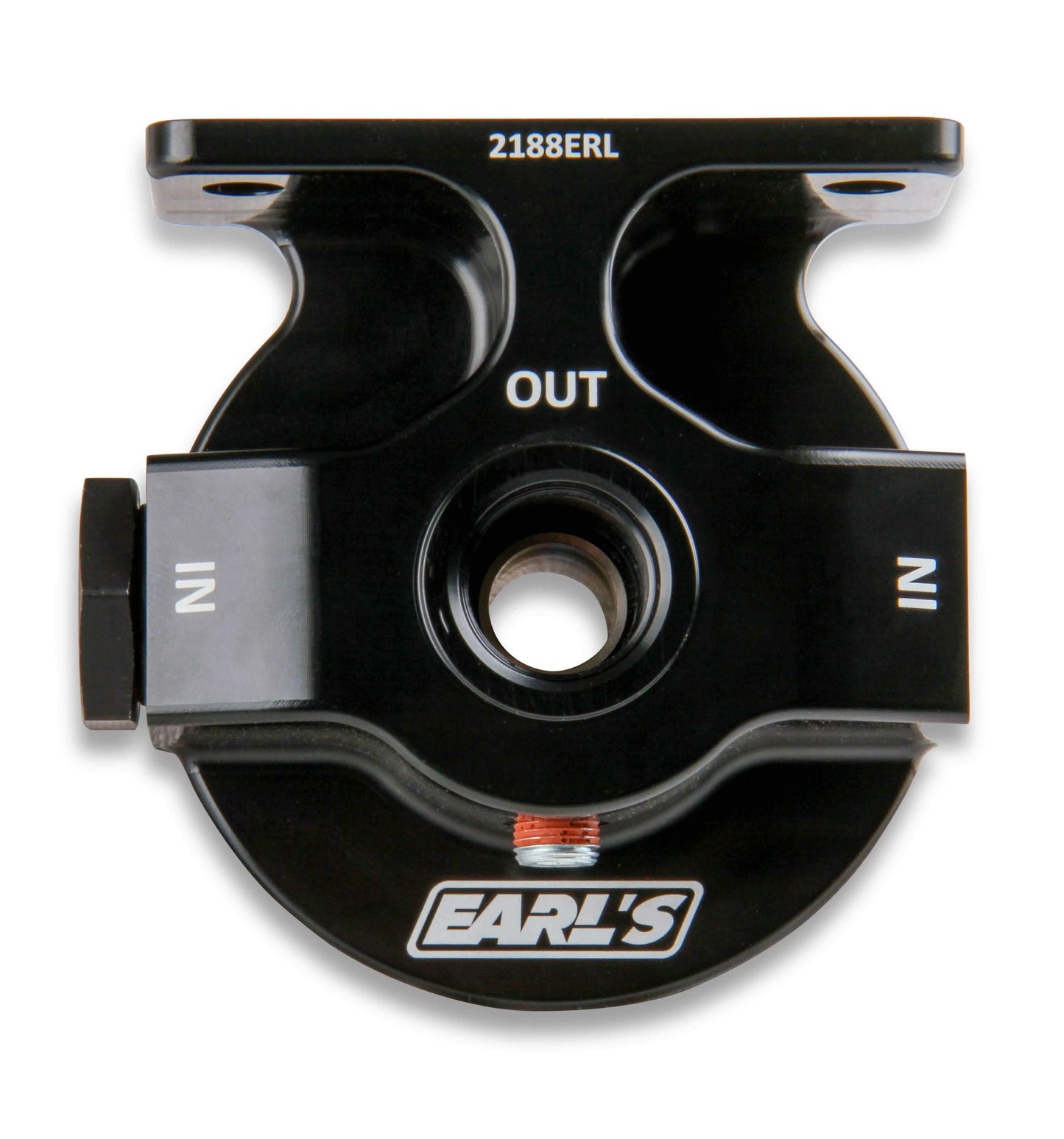 Earl's Billet Remote Oil Filter Mount - 2188ERL