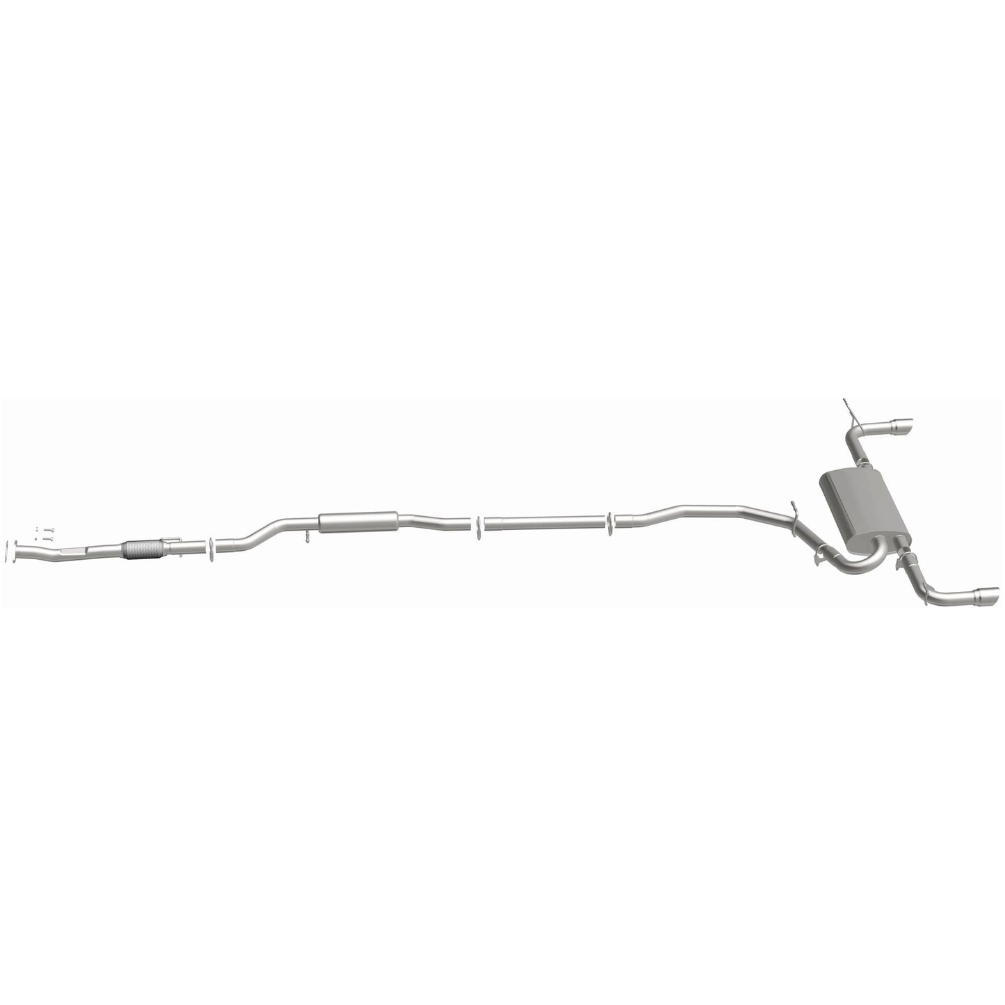2007-2014 Ford Edge Direct-Fit Replacement Exhaust System 106-0489