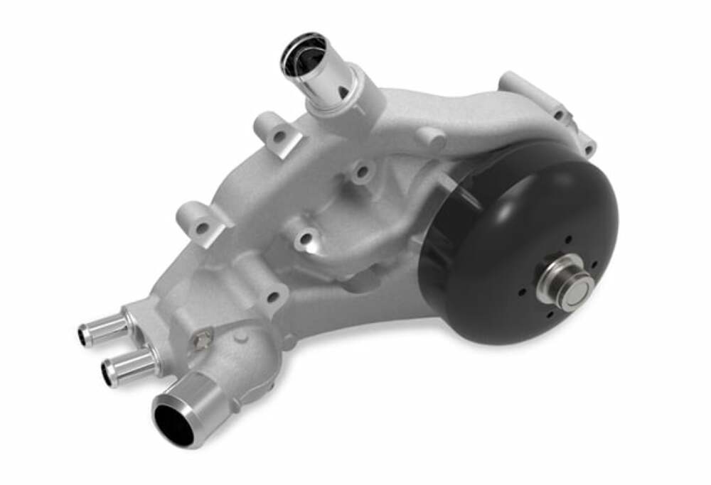 LS Water Pump w/Upward Facing Inlet- All LS with Long Belt Alignments 22-102