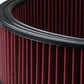 Air Filter - Replacement - 16 x 4 - Red Washable Gauze Filter - 220-40