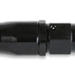 Mr. Gasket -8 AN Straight Swivel Hose End - Black - 220108-BL