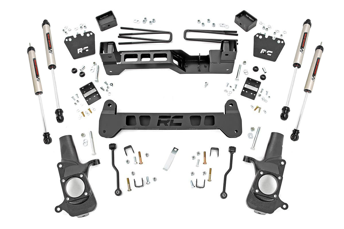 Fits Chevy Silverado & GMC Sierra 2500HD 2WD (2001-2010) 6" Lift Kit; V2; 22070
