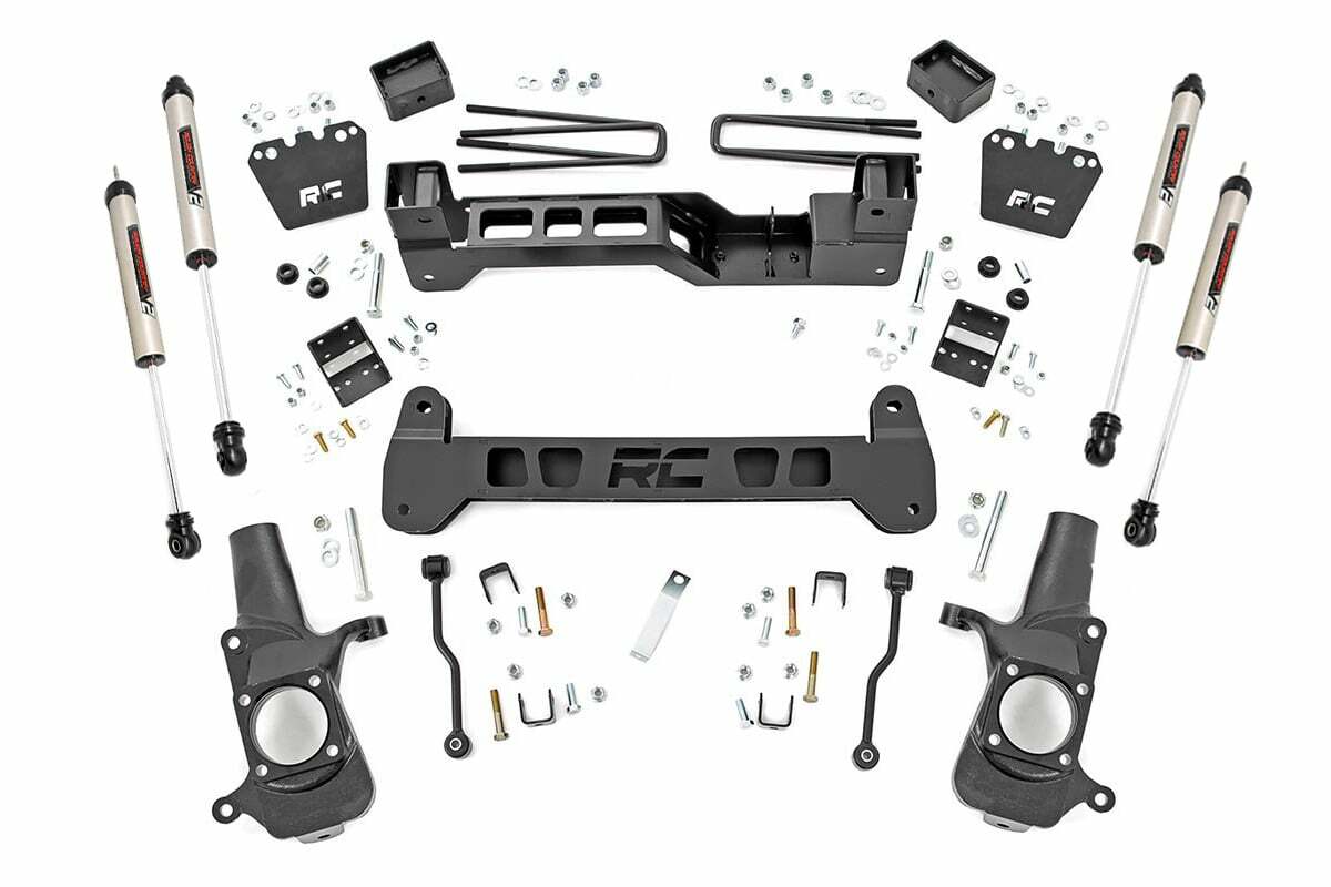 Fits Chevy Silverado & GMC Sierra 2500HD 2WD (2001-2010) 6" Lift Kit; V2; 22070