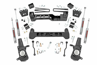 Fits Chevy Silverado & GMC Sierra 2500HD 2WD (2001-2010) 6 Inch Lift Kit; 220N3A