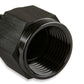 Mr. Gasket -6 AN 45 Degree Swivel Hose End - Black - 224506-BL