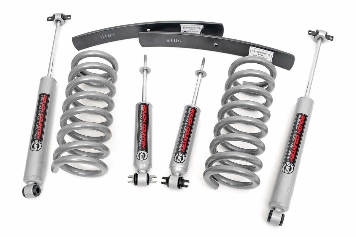 Fits Chevy/GMC Blazer/S10 Truck/S15 Jimmy 2WD 2 Inch Lift Kit; 225N2